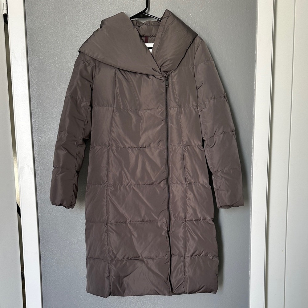 Women's Gray Puffer Coat